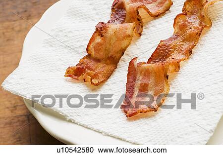 Fried bacon View Large Photo Image Stock Image - Fried bacon. Fotosearch