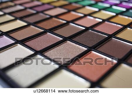 Make-up palette, studio shot View Large Photo Image Picture - Make-up palette, studio shot. Fotosearch