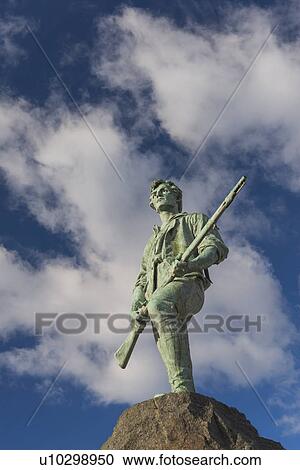 Minutemam statue View Large Photo Image Stock Image - Minutemam statue. Fotosearch