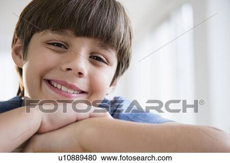Portrait of boy (8-9) View Large Photo Image Stock Image - Portrait of boy (8-9). Fotosearch