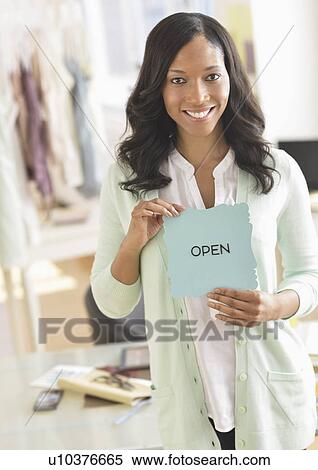 Portrait of female entrepreneur in workplace View Large Photo Image Stock Photography - Portrait of female entrepreneur in workplace. Fotosearch