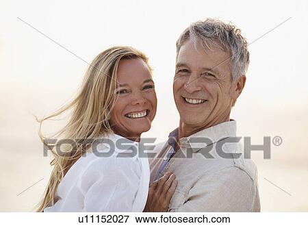 Portrait of happy mature couple View Large Photo Image Stock Photo - Portrait of happy mature couple. Fotosearch