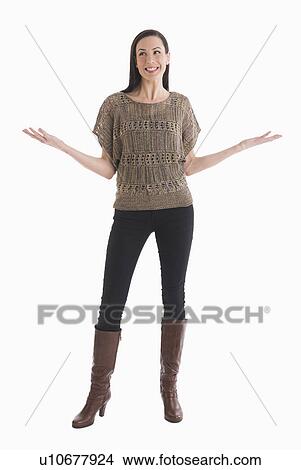 Portrait of mid adult woman View Large Photo Image Picture - Portrait of mid adult woman. Fotosearch