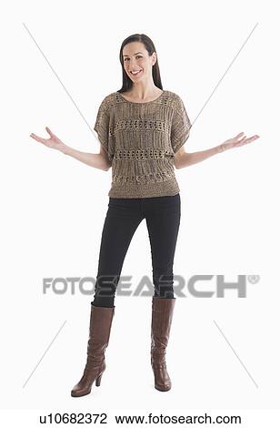 Portrait of mid adult woman View Large Photo Image Stock Image - Portrait of mid adult woman. Fotosearch