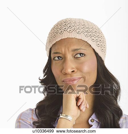 Portrait of mid adult woman View Large Photo Image Stock Photo - Portrait of mid adult woman. Fotosearch