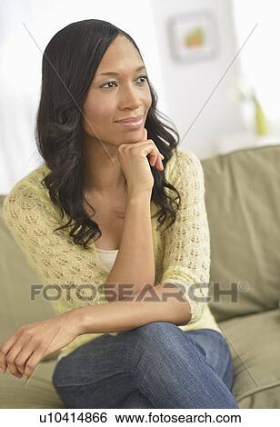 Portrait of mid adult woman View Large Photo Image Stock Photograph - Portrait of mid adult woman. Fotosearch