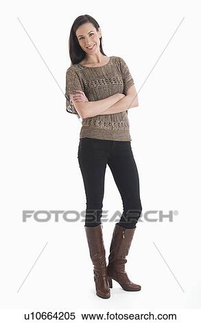 Portrait of mid adult woman View Large Photo Image Stock Photography - Portrait of mid adult woman. Fotosearch