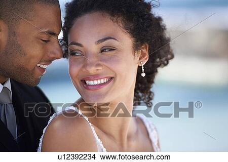 Portrait of newlywed couple View Large Photo Image Picture - Portrait of newlywed couple. Fotosearch