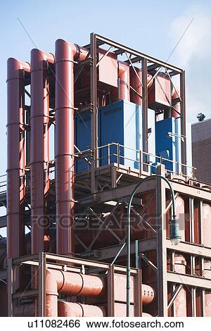 Power plant View Large Photo Image Stock Photograph - Power plant. Fotosearch