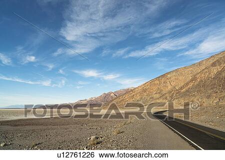 Stock Photograph - Road on desert. Fotosearch