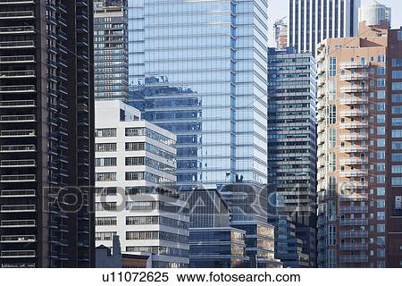 Skyscrapers View Large Photo Image Stock Photography - Skyscrapers. Fotosearch