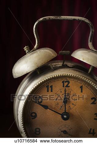 Still life with antique alarm clock View Large Photo Image Picture - Still life with antique alarm clock. Fotosearch