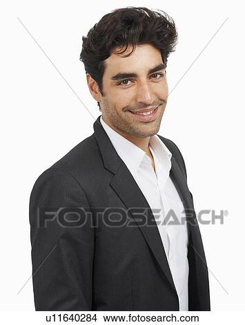 Studio portrait of stylish man View Large Photo Image Picture - Studio portrait of stylish man. Fotosearch