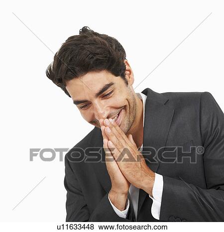 Stock Photo - Studio portrait of stylish man. Fotosearch