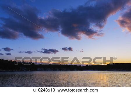 Stock Image - Sunset. Fotosearch