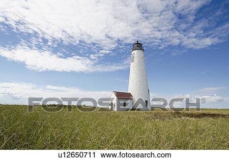View of Great Point lighthouse View Large Photo Image Stock Image - View of Great Point lighthouse. Fotosearch