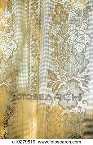 Stock Photo - Window curtain. Fotosearch