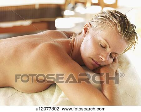 Woman relaxing in spa View Large Photo Image Stock Image - Woman relaxing in spa. Fotosearch