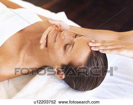 Woman relaxing in spa View Large Photo Image Stock Image - Woman relaxing in spa. Fotosearch