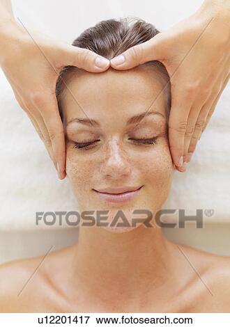 Woman relaxing in spa View Large Photo Image Stock Photo - Woman relaxing in spa. Fotosearch