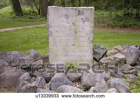 American Revolution stone marker View Large Photo Image Stock Image - American Revolution stone marker. Fotosearch