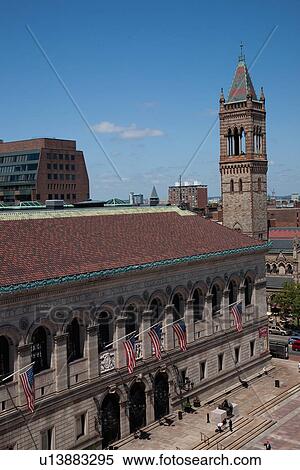 Boston Public Library, Boston, MA View Large Photo Image Stock Photography - Boston Public Library, Boston, MA. Fotosearch