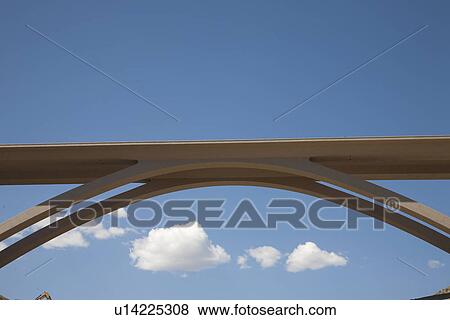 Stock Photo - Galena Creed twin-span concrete arch bridge. Fotosearch