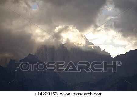 God Rays, Sierras, Route 395, CA View Large Photo Image Stock Image - God Rays, Sierras, Route 395, CA. Fotosearch
