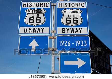 Historic Route 66 View Large Photo Image Stock Image - Historic Route 66. Fotosearch