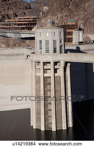 Picture - Hoover Dam, near Boulder City and Las Vegas, Nevada. Fotosearch