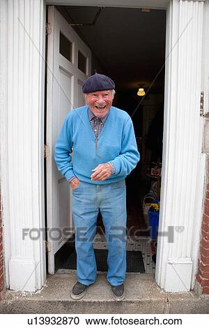 Italian-American man in blue seater, North End, Boston, MA View Large Photo Image Stock Image - Italian-American man in blue seater, North End, Boston, MA. Fotosearch