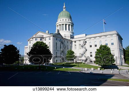 Maine State Capitol Building, Augusta Maine View Large Photo Image Picture - Maine State Capitol Building, Augusta Maine. Fotosearch