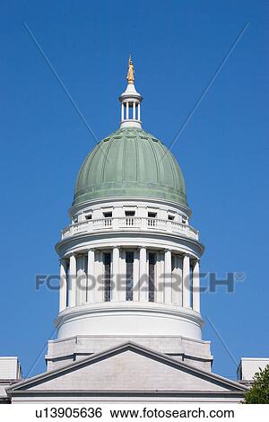 Maine State Capitol Building, Augusta Maine View Large Photo Image Stock Photograph - Maine State Capitol Building, Augusta Maine. Fotosearch