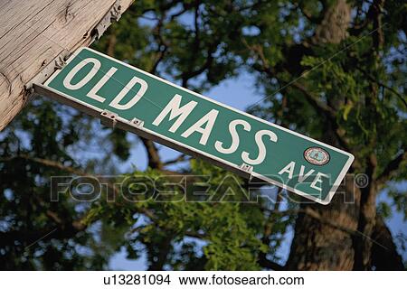Picture - Old Mass Avenue. Fotosearch