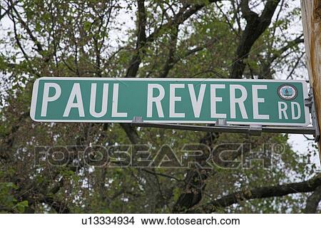 Paul Revere Road, American Revolution View Large Photo Image Picture - Paul Revere Road, American Revolution. Fotosearch