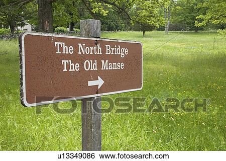 Sign to The North Bridge View Large Photo Image Stock Photograph - Sign to The North Bridge. Fotosearch