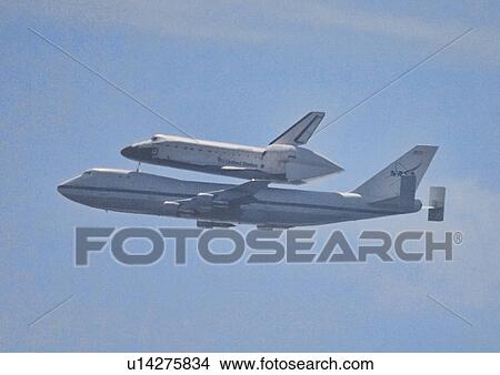 Space Shuttle Columbia's final flight over Los Angeles, CA 2012 View Large Photo Image Picture - Space Shuttle Columbia's final flight over Los Angeles, CA 2012. Fotosearch