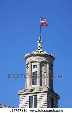 Stock Image - State Capitol of Tennessee, Nashville. Fotosearch