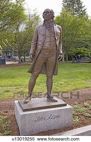Statue of John Adams, 2nd President of USA View Large Photo Image Stock Photography - Statue of John Adams, 2nd President of USA. Fotosearch