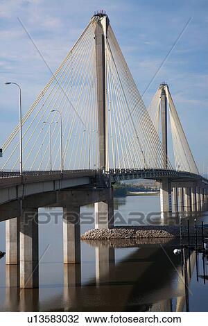 The Clark Bridge over the Mississippi River, also known as Cook Bridge, at Alton, Illinois View Large Photo Image Stock Image - The Clark Bridge over the Mississippi River, also known as Cook Bridge, at Alton, Illinois. Fotosearch