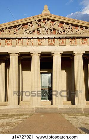 Stock Image - The Parthenon, Centennial Park, Nashville, Tennessee. Fotosearch