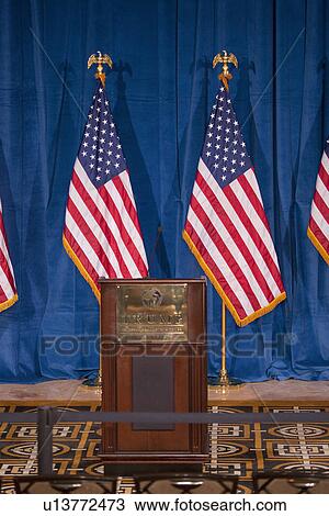 US Flags and Presidential Podium for 2012 Presidential Campaign Rally, Las Vegas, Nevada View Large Photo Image Stock Image - US Flags and Presidential Podium for 2012 Presidential Campaign Rally, Las Vegas, Nevada. Fotosearch
