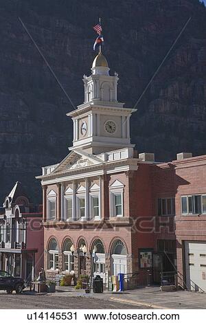 Walsh Library, Ouray, Colorado View Large Photo Image Stock Image - Walsh Library, Ouray, Colorado. Fotosearch