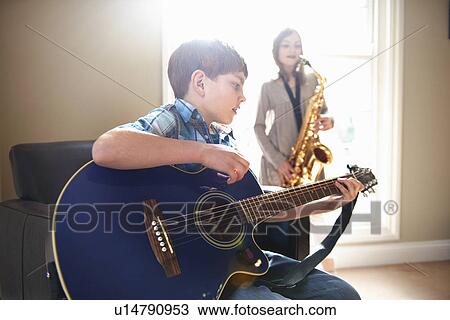 Children playing music together View Large Photo Image Stock Image - Children playing music together. Fotosearch