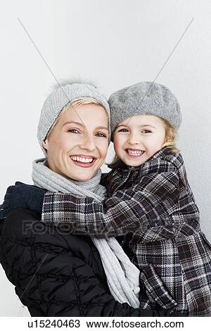 Stock Image - Close up of girls smiling face. Fotosearch