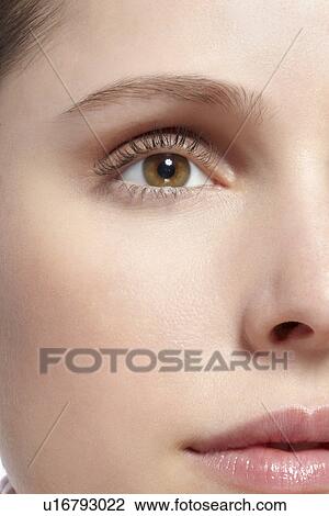 Close up of womans eye View Large Photo Image Stock Image - Close up of womans eye. Fotosearch
