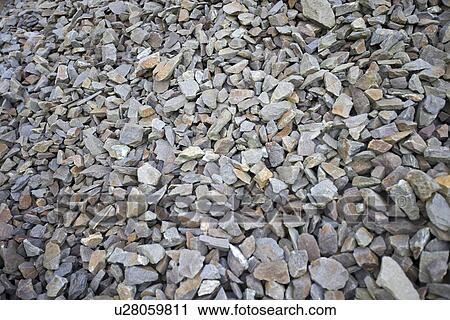 Stock Image - Close-up view of jagged rocks. Fotosearch