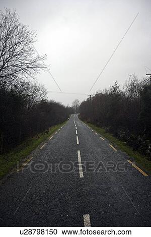 Country road with sheep in the distance View Large Photo Image Stock Image - Country road with sheep in the distance. Fotosearch