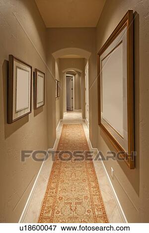 Stock Photo - Empty hallway in house. Fotosearch