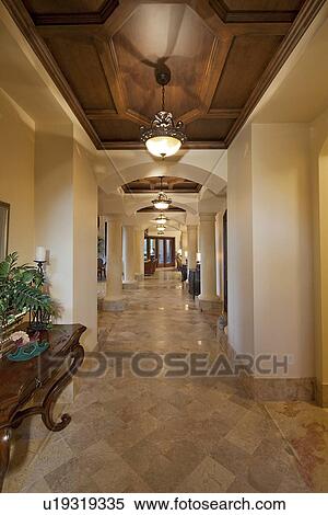 Stock Photography - Empty hallway in house. Fotosearch